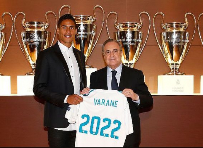 Raphael Varane hosszabbít - Real Madrid